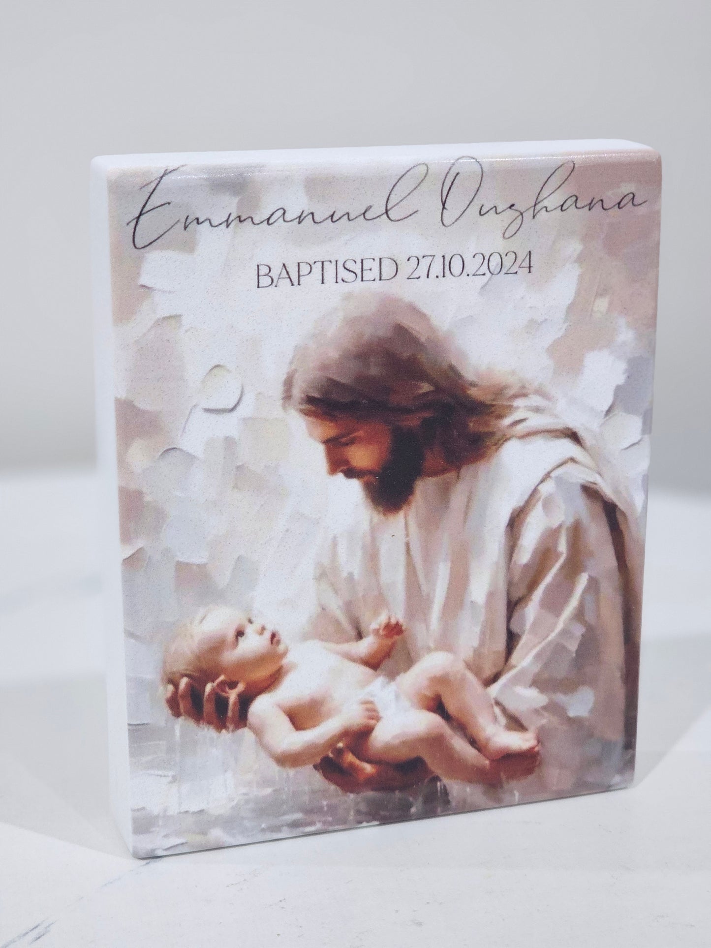 UV Printed Stone Block Favours