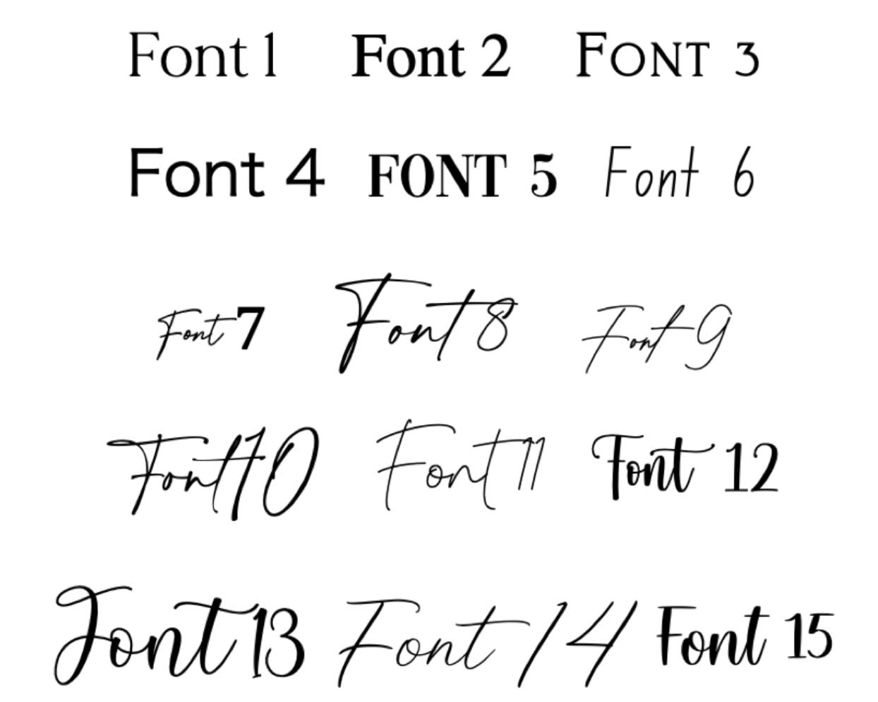 Personalised Star Tree Topper
