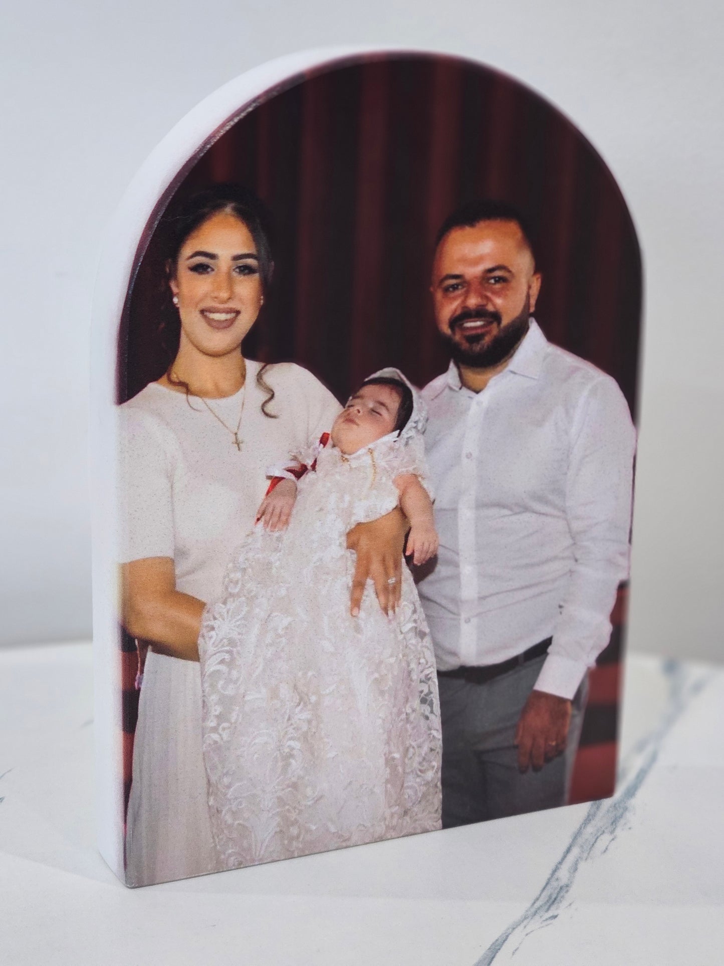 UV Printed Stone Block & Photo Car Rosary Pack