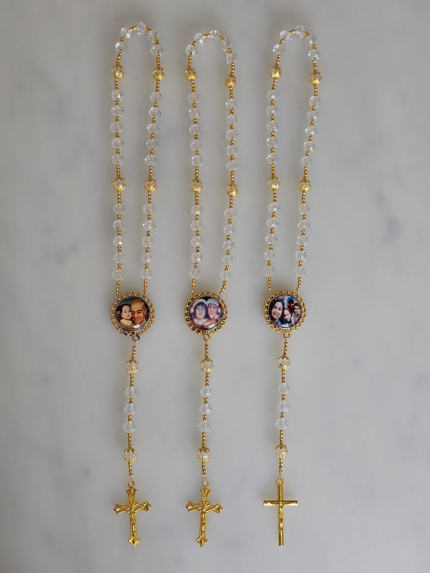 Car Rosary With Photo