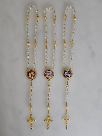 Car Rosary With Photo