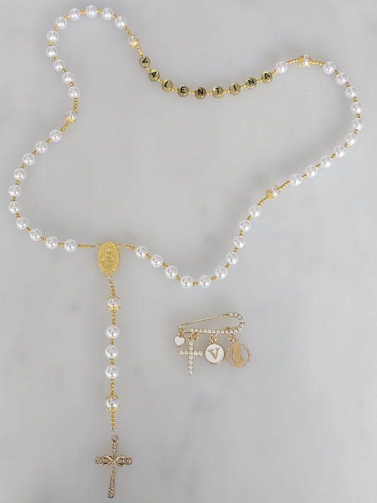 Rosary and Medium Pin Pack