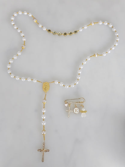 Rosary and Medium Pin Pack