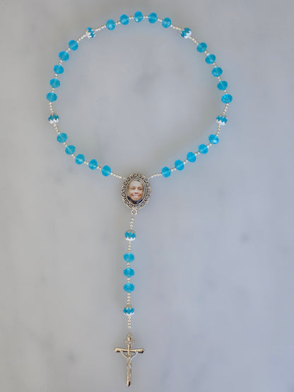 Car Rosary With Photo