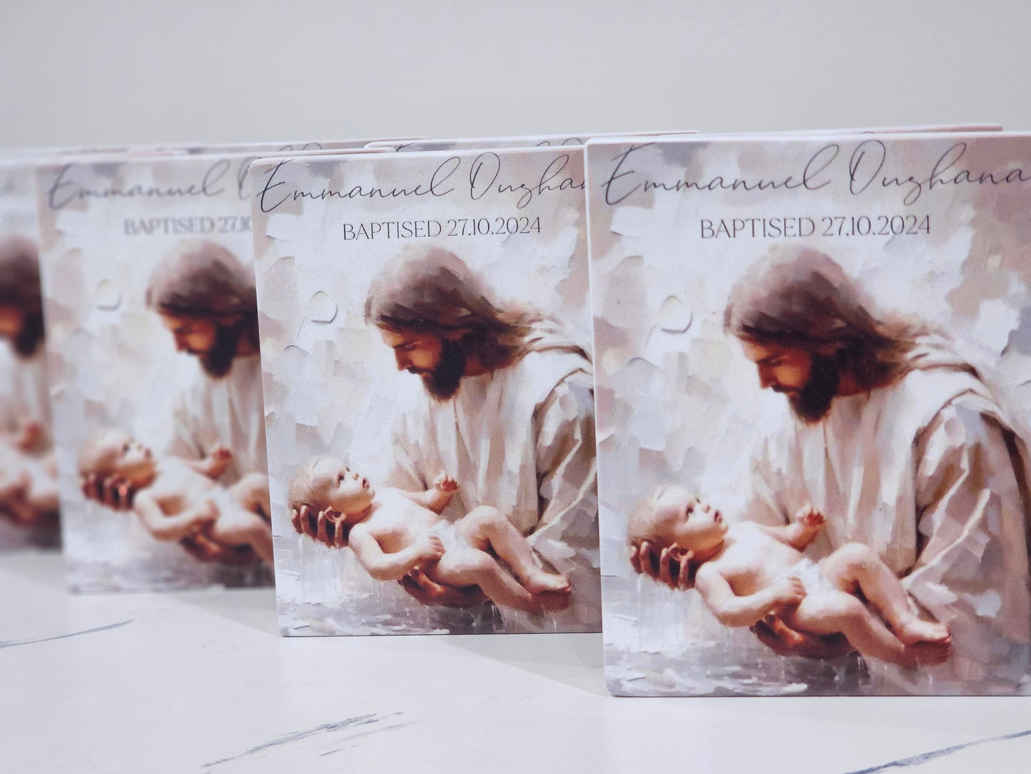 UV Printed Stone Block Favours