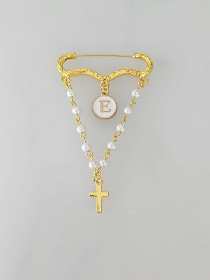 Rosary Baby Pin