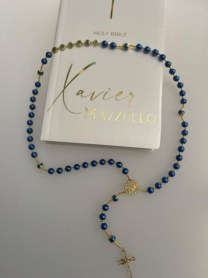 Personalised Rosary and Bible Pack