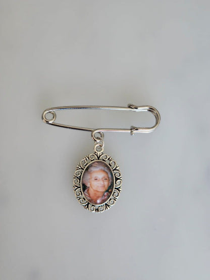 Memorial/Bridal Bouquet Pin