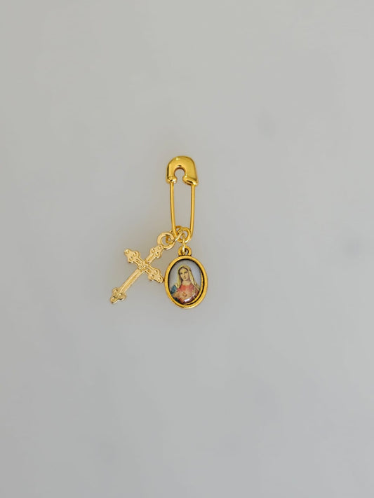 personalised mini baby pin