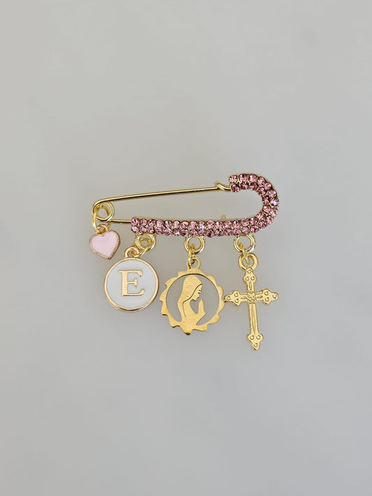 Medium Crystal/Pearl Baby Pin