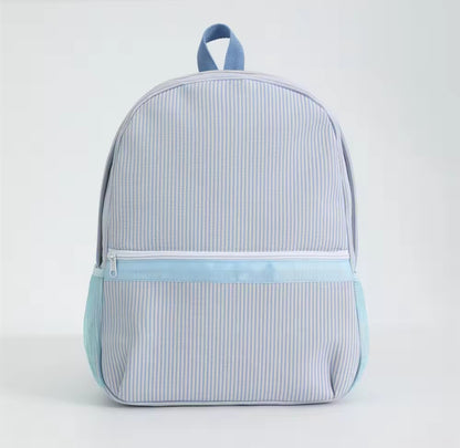 Embroidered Backpack - Striped