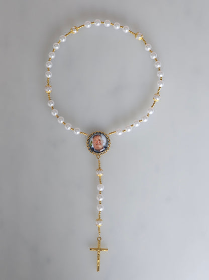 Car Rosary With Photo