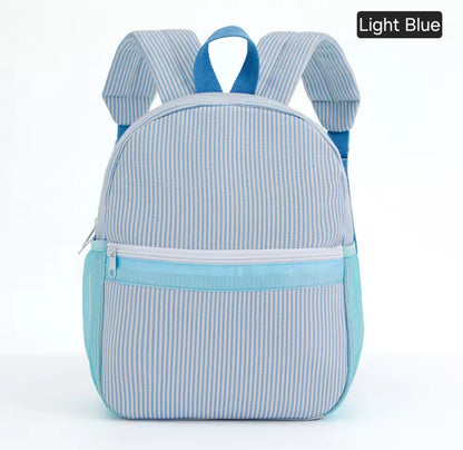 Embroidered Backpack - Striped
