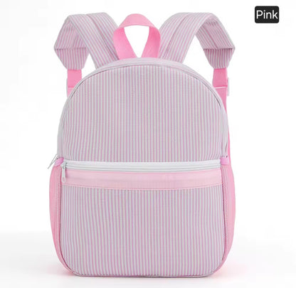 Embroidered Backpack - Striped