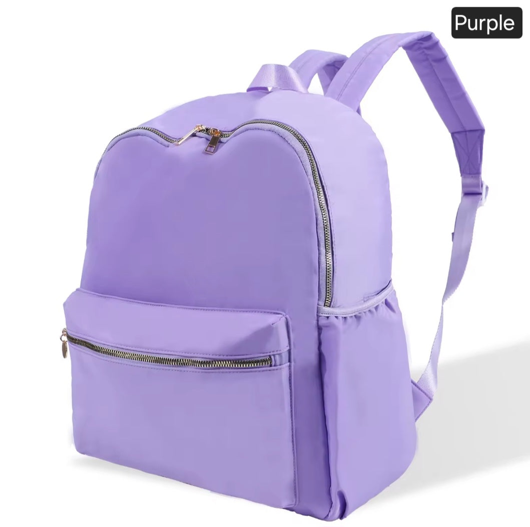 Embroidered Backpack - Plain