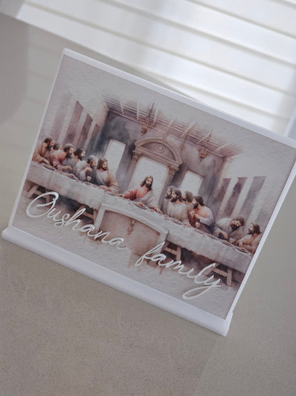 Acrylic Last Supper with Stand