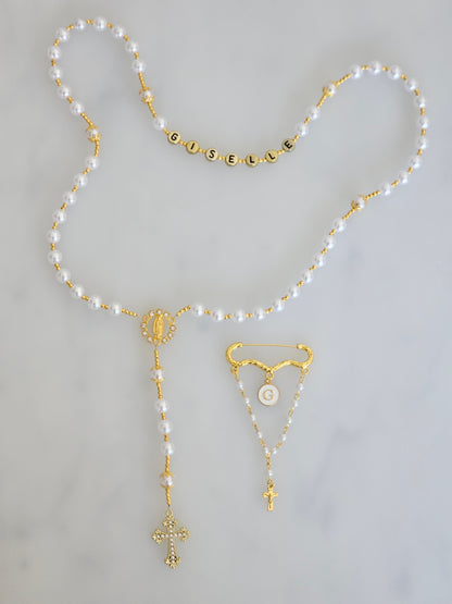 Rosary and Medium Pin Pack