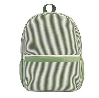 Embroidered Backpack - Striped