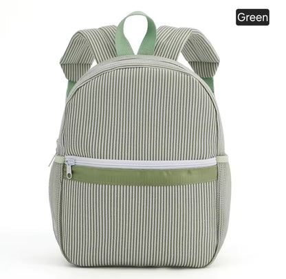 Embroidered Backpack - Striped