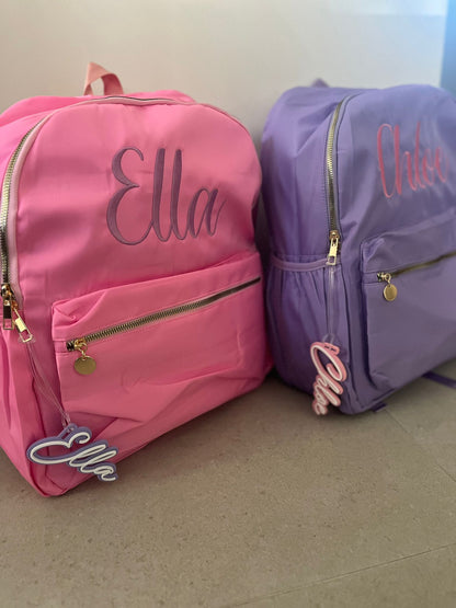Embroidered Backpack - Plain