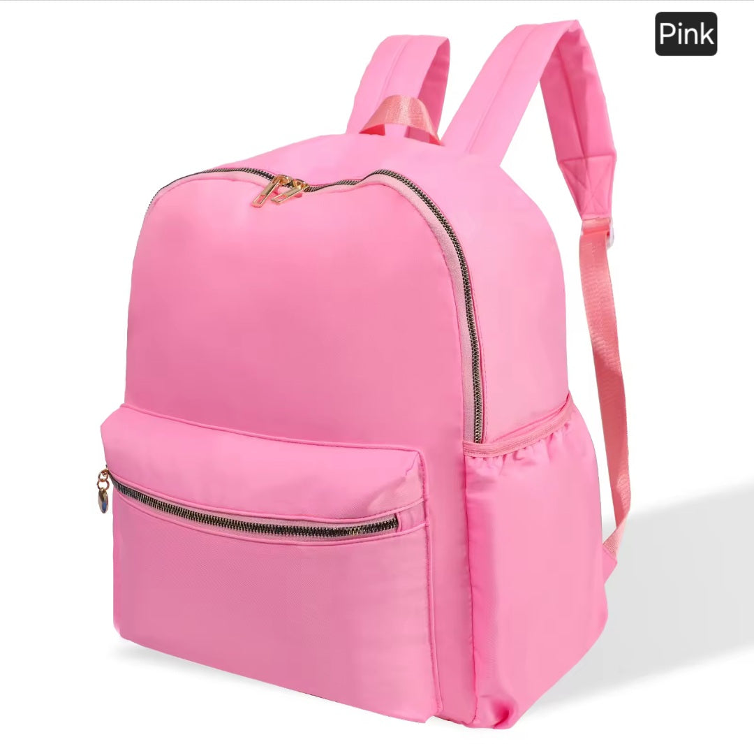 Embroidered Backpack - Plain