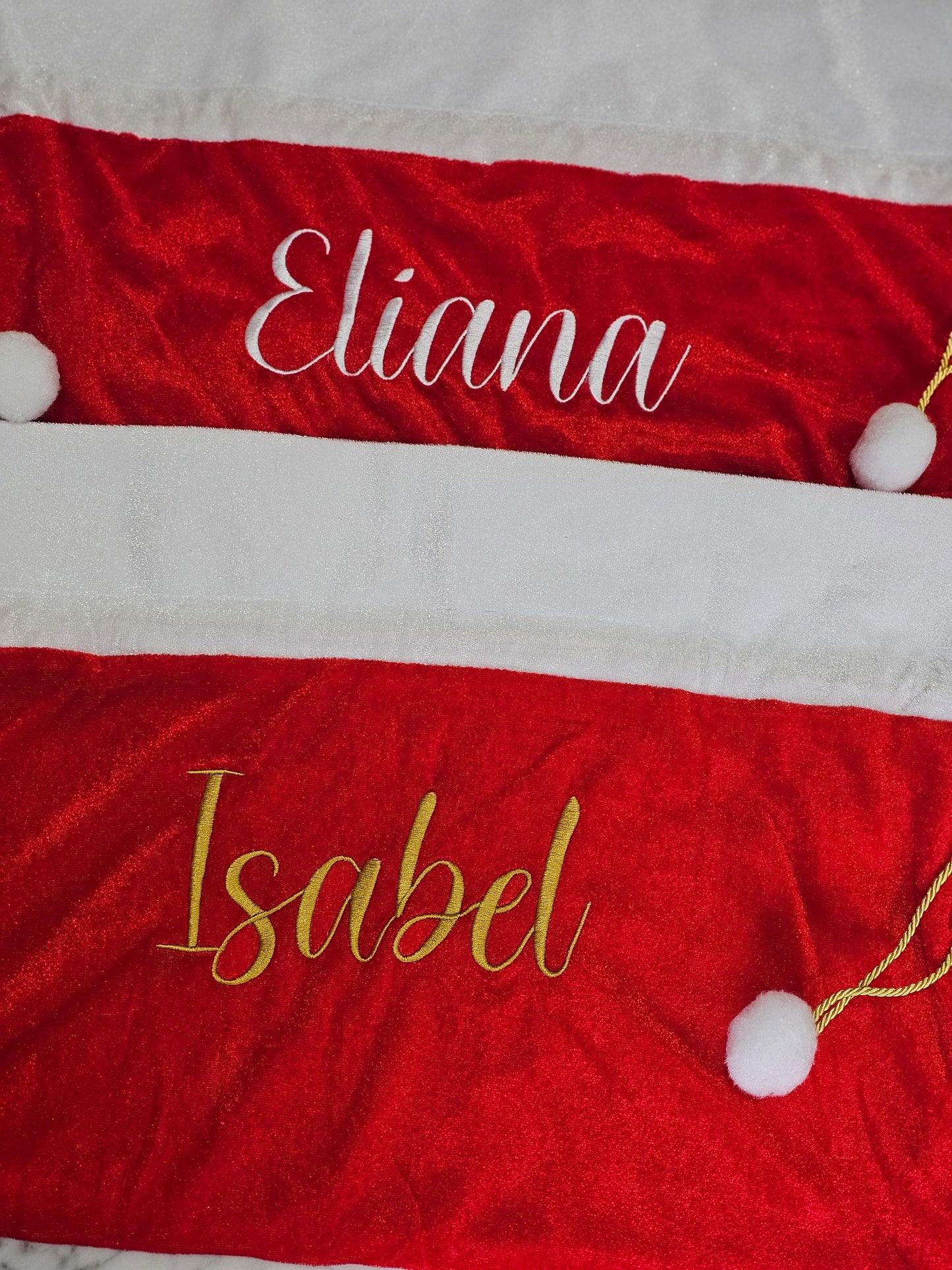 Embroidered Santa Sack