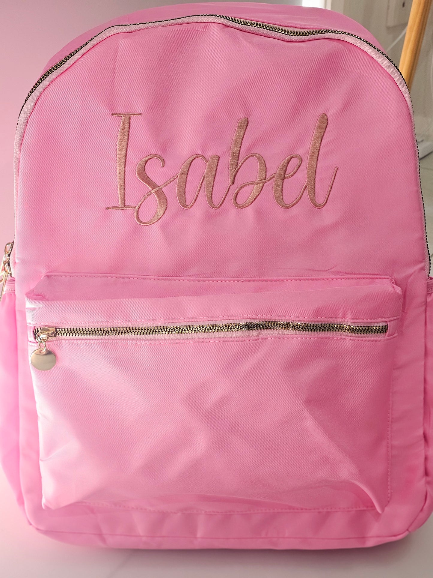 Embroidered Backpack - Plain