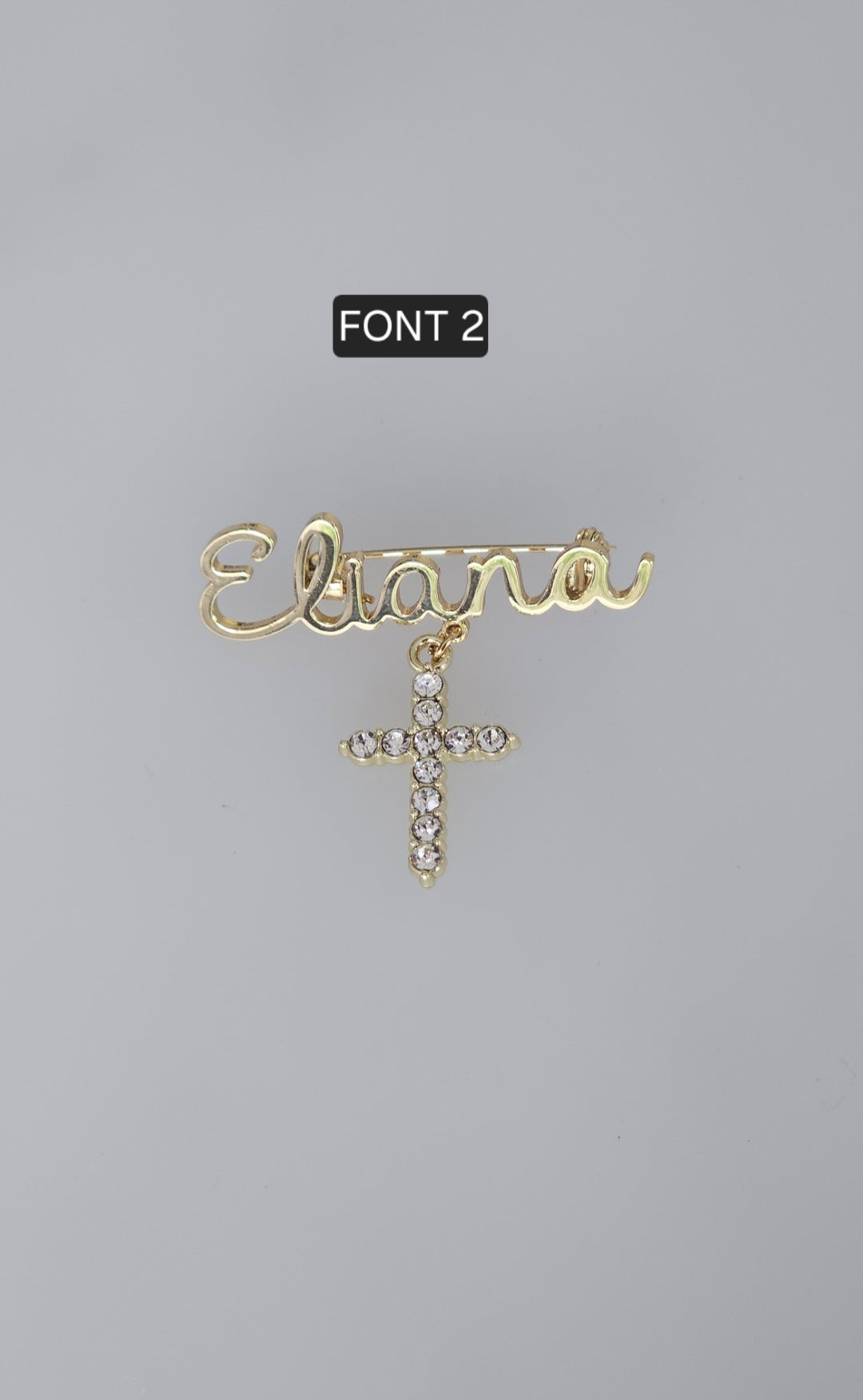 Custom Name Pin